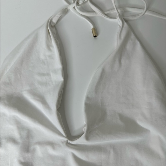 Dynamite women’s one piece white bathing suit NWT size S - Picture 5 of 16